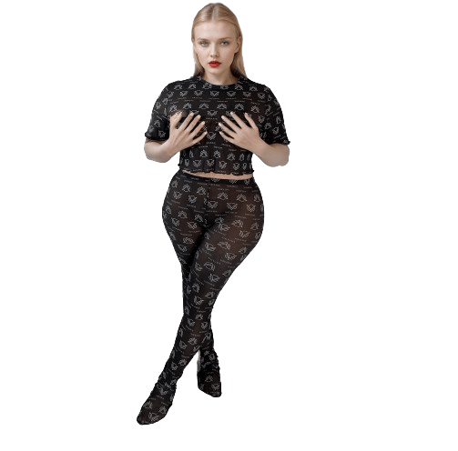 Black Mesh Signature Collection Set - Vatarie Cosmetics