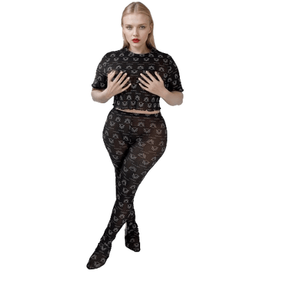 Black Mesh Signature Collection Set - Vatarie Cosmetics